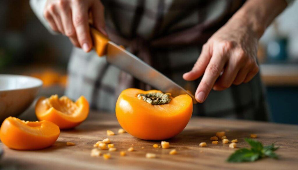 Beliebte Frucht im Check: So essen Sie eine Kaki richtig