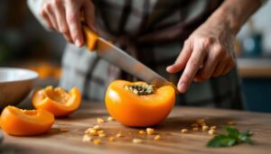 Beliebte Frucht im Check: So essen Sie eine Kaki richtig